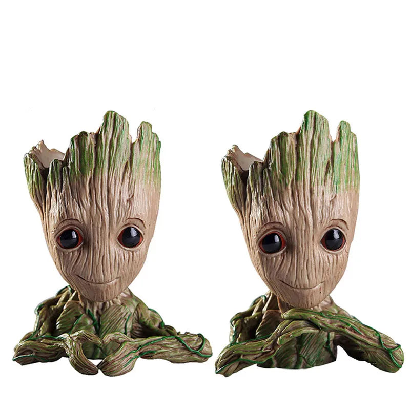 Home Decoration Groot Planter Flower Pots For Indoor Flowers Pot Tree Man Ornaments Anime Figure Statue Art Crafts Kid Men Gifts Quick Pick Grocers