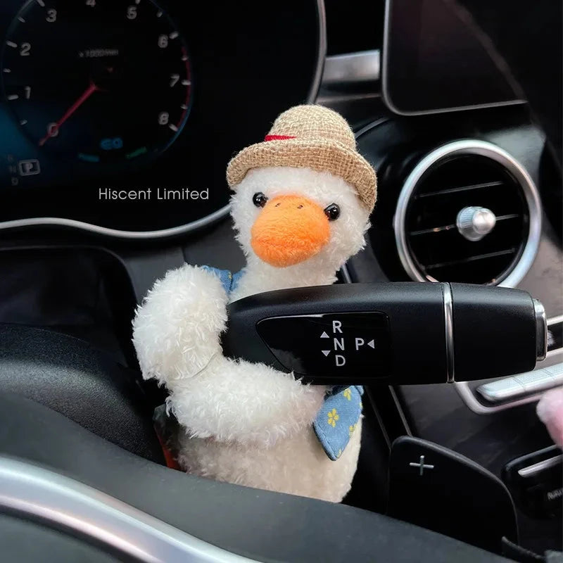 Plush Puppy Clutch Decoration Car Wiper Turn Signal Switch Ornaments kawaii Bowknot Dog Car Wiper Doll Auto Interior Accessories Econic Blanks