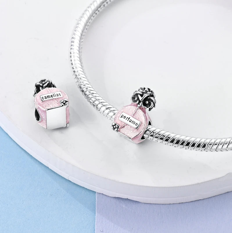 Hot Sale 925 Silver Charms Beads Fit Original Pan Bracelet Making For Woman Jewelry Fashion Pendant Econic Blanks