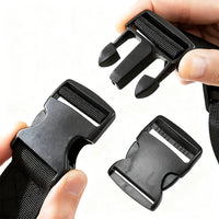 Adjustable Belt Buckles 15/20/25/32/38/50mm Plastic Hardware Dual Side Release Buckles Backpack Belt Bag Parts Strap Webbing Quick Pick Grocers