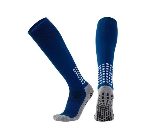 New Long Football Socks Silicone Suction Cup Grip Anti Slip Soccer Socks Sports Men Women Baseball Rugby Socks Quick Pick Grocers