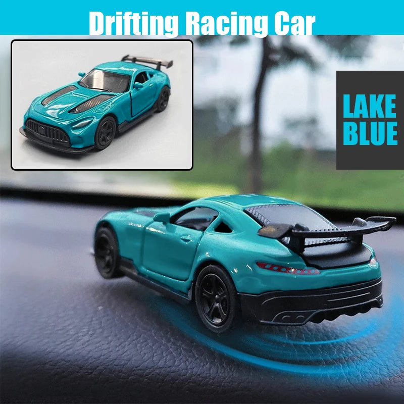 Drifting Car Model dashboard Swing Moving cool sports racing ornaments dash interior accessories decor items fun decorations men