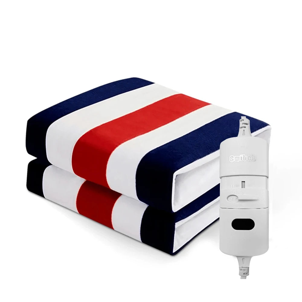 Electric Heating Blanket Automatic Thermostat Double Body Warmer Bed Mattress EU Plug 220V Electric Heated Carpets Mat Pad Econic Blanks
