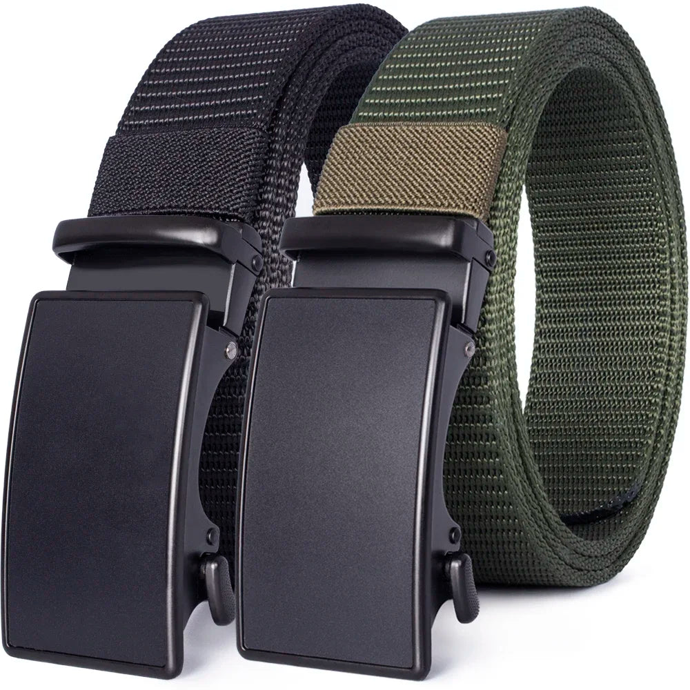 Automatic Buckle Light Comfortable Nylon Military Belt Outdoor Hunting Multifunctional Tactical Canvas Belt High Quality Men Bel Quick Pick Grocers