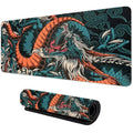 Japanese Dragon Large XXL Gaming Mousepad 900x400 700x300 Speed Desk Mat Anime Theme Keyboard Gamer Mouse Pad for Esports Quick Pick Grocers