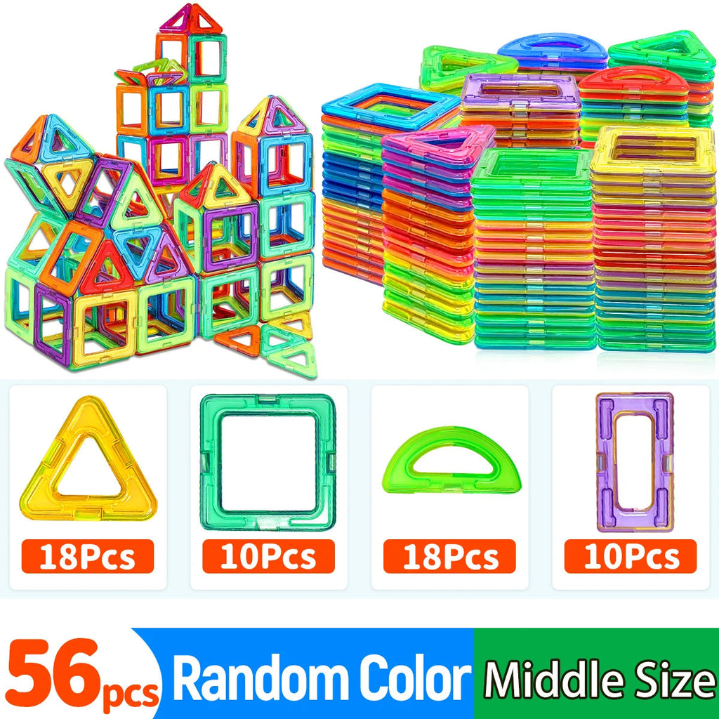 Magnetic Building Blocks DIY Magnets Toys medium size STEM Toys Construction Toys Learning Educational Magnet Toys Econic Blanks