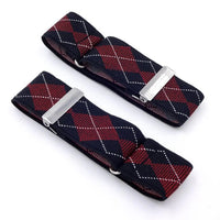 1 Pair Elastic Adjustable Armband Anti-Slip Shirt Sleeve Holders Arm Band Sleeve Bracelet Anti-Slip Shirt Sleeve Holders Quick Pick Grocers