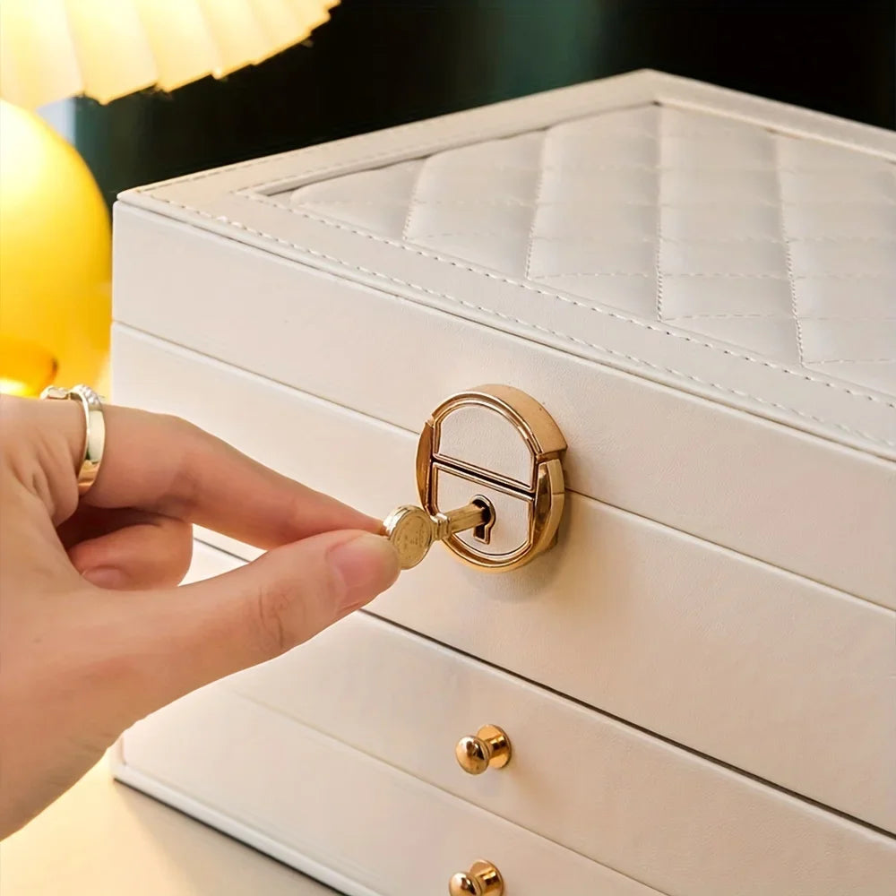 1PC Jewelry Storage Box, Necklace Earrings Jewelry Storage Box, Ideal choice for Gifts Purest Peak