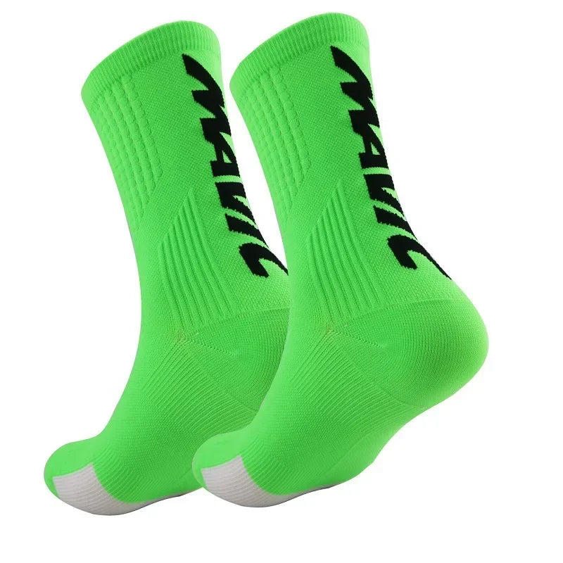 Unisex Sports Compression Socks 1 Pair Moisture-Wicking Breathable for Cycling Hiking Running Basketball Quick Pick Grocers