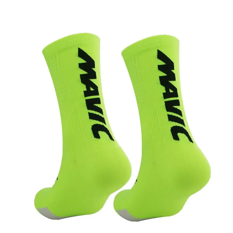Unisex Sports Compression Socks 1 Pair Moisture-Wicking Breathable for Cycling Hiking Running Basketball Quick Pick Grocers