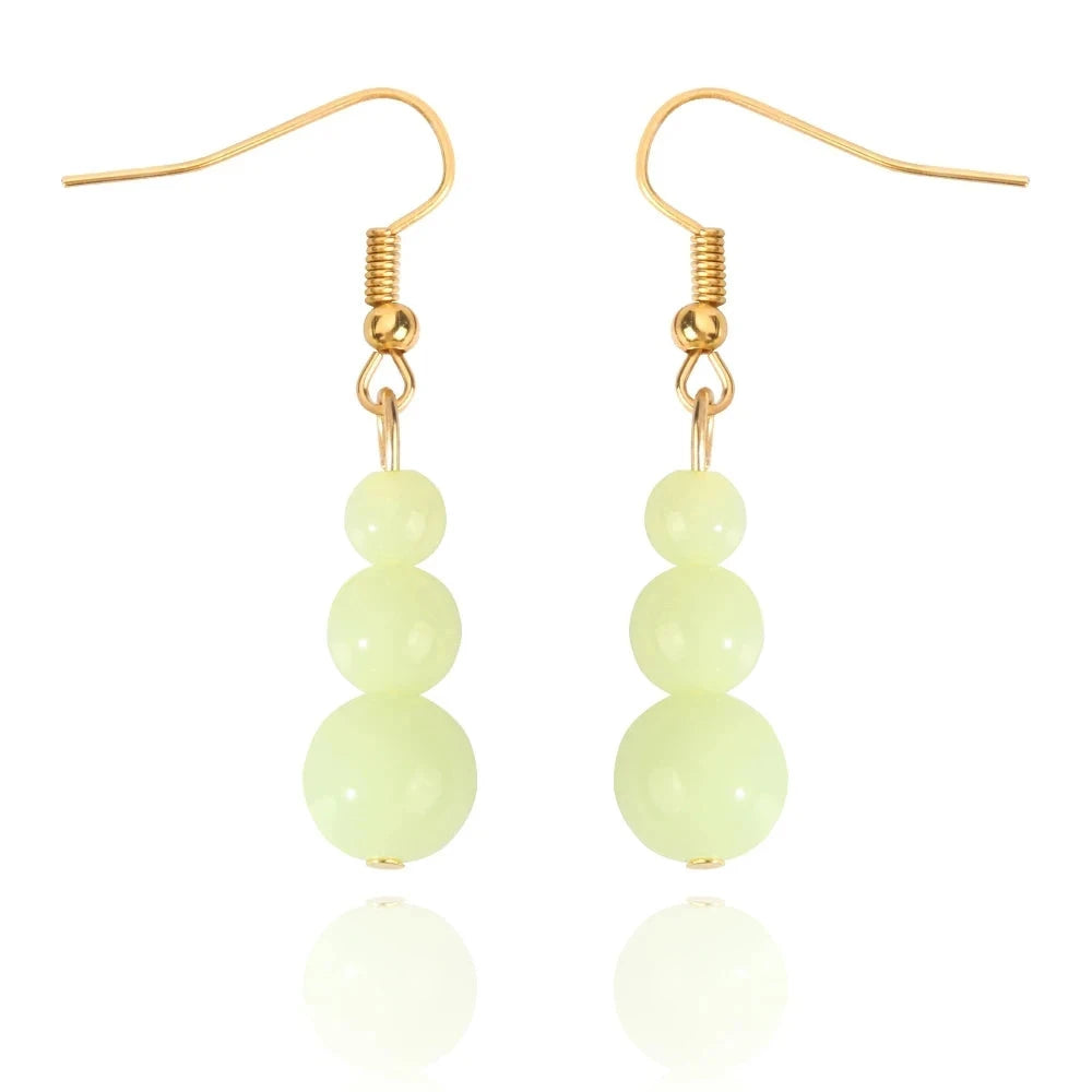 Anime JoJo Bizarre Adventure Drop Earrings Cosplay Props Kakyoin Noriaki Cherry Earrings Ear Clip Men Girl Jewelry Gift Econic Blanks