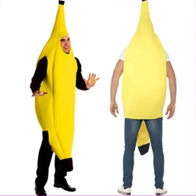 Child/Adult Banana Cosplay Halloween Christmas  Costumes Performance Costume Fruit Banana Costume Performance  Costume Quick Pick Grocers