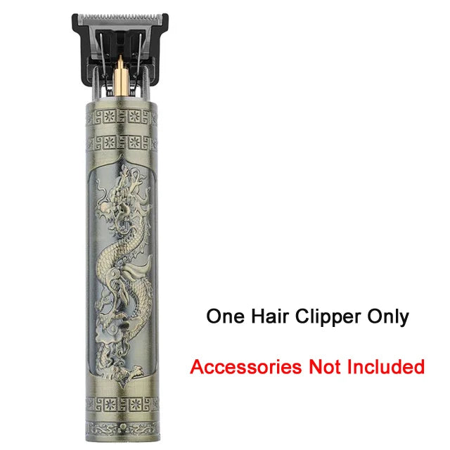 Vintage Cordless Hair Cutting Machine Portable Hair Clipper Electric Hair Trimmer USB Fast Charging Shaver Barber For Hairdresse Quick Pick Grocers