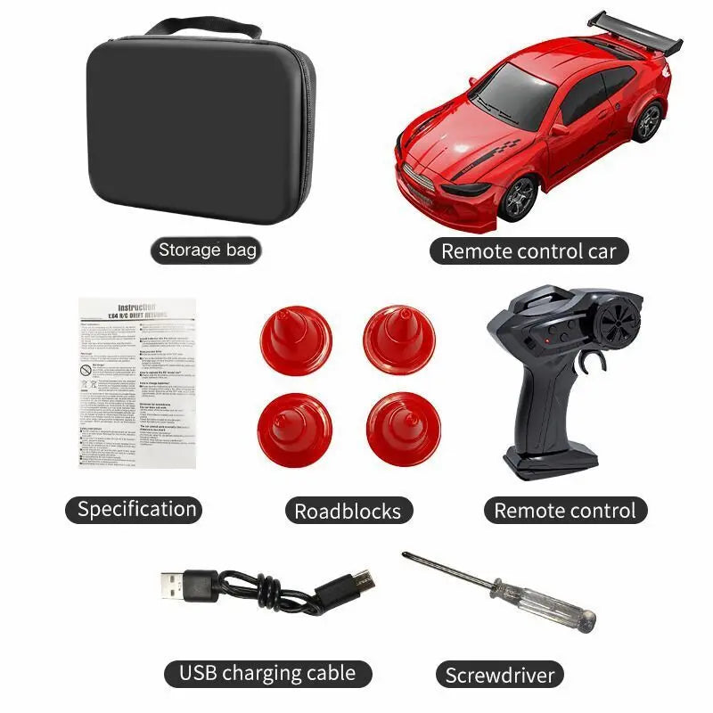 2025 New Kf20 1:64 Drift Rc Car Four-wheel remote-controlled racing car Full proportions Desk Competition Toy Boys Ideal gifts. Econic Blanks