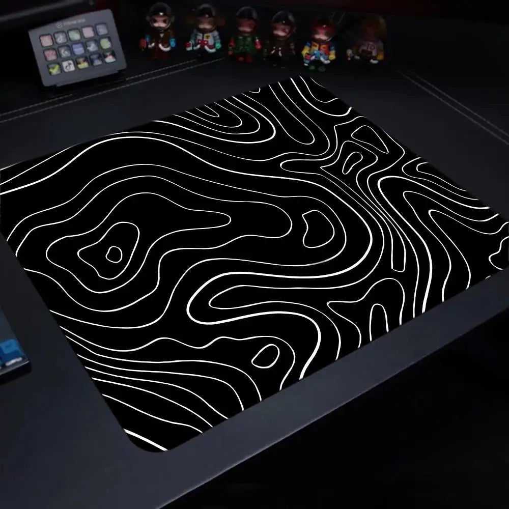 Fluid Mouse Pad Multiple Sizes Large Square Computer Office Game Table Mats Rubber Anti-slip Mousepads Small Decor Desk Pads Quick Pick Grocers