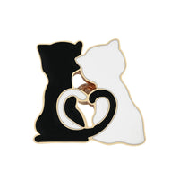 20 Styles Cute Cats collection Enamel Pins Dried Fish Bag Brooch Cartoon Animal Badges Denim Lapel Jewelry Gift for Kids Friends Quick Pick Grocers