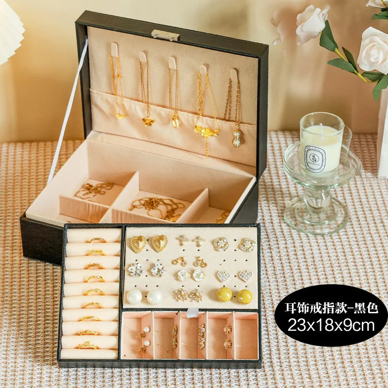 1PC Jewelry Storage Box, Necklace Earrings Jewelry Storage Box, Ideal choice for Gifts Purest Peak