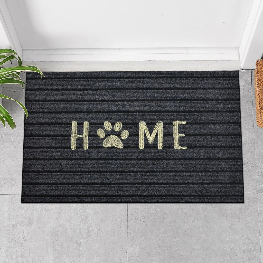 Seven-stripe high-quality doors, door-rubbing feet, scraping mud, floor mats, kitchen mats, water-absorbing, non-slip carpet Quick Pick Grocers