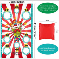 Funny Play Bean Bags Toy Game Safe Tossing Throwing Bags for Adults Children Outdoor Xmas Party Carnival Games Toys for Children Quick Pick Grocers
