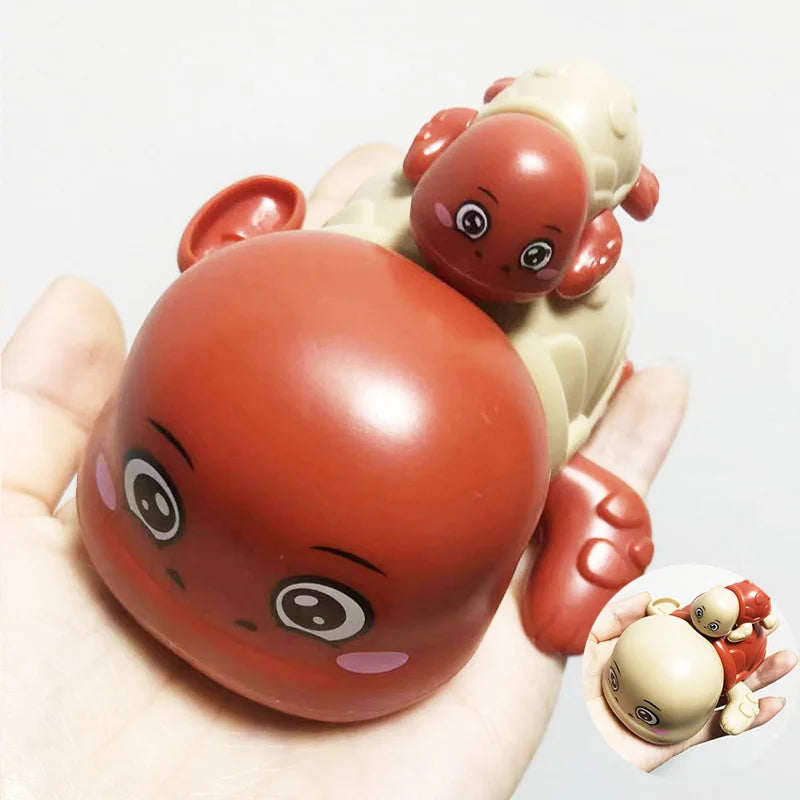 Baby Bath Toys Bathing Cute Swimming Turtle Whale Pool Beach Classic Chain Clockwork Water Toy For Kids Water Playing Toys Econic Blanks