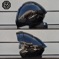 ORZ Personalised Motorcycle Full Face Helmet Men Women Fashion Dual Lens Helmets Motocross Racing Modular Flip Up Casco Moto Quick Pick Grocers