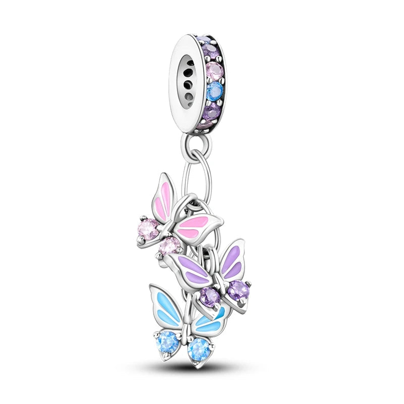 Hot Sale 925 Silver Charms Beads Fit Original Pan Bracelet Making For Woman Jewelry Fashion Pendant Econic Blanks