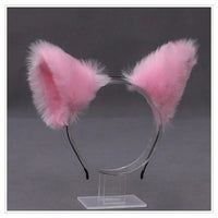 Lolita Animal Cat Fox Ear Hair Hoops Cosplay Girls Halloween Anime Headbands Headwear Hair Accessories Quick Pick Grocers
