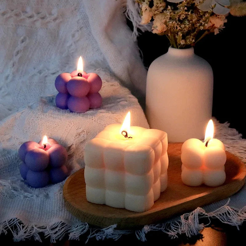 120Pcs Waxed Cotton Candle Wicks with Stand Original Smokeless Candle Wick for DIY Candle Silicone Mold Candle Making Supplies Econic Blanks