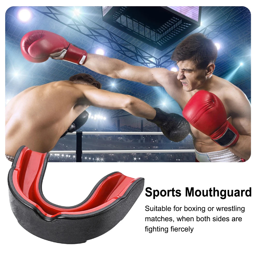 Mouth Guard Boxing Gum Shield MMA Martial Arts Mouth Guard Sports Mouthguard for Football Wrestling Hockey Lacrosse Boxing Quick Pick Grocers