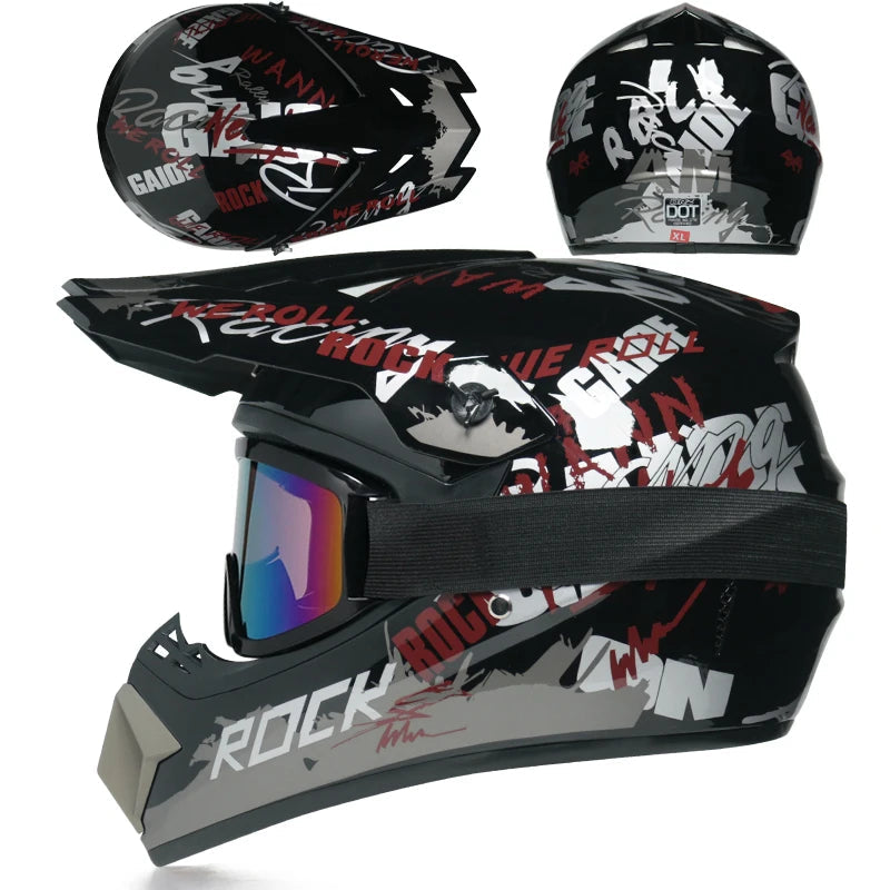 Motorcycle helmet children off-road helmet bike downhill AM DH cross helmet capacete motocross casco Quick Pick Grocers