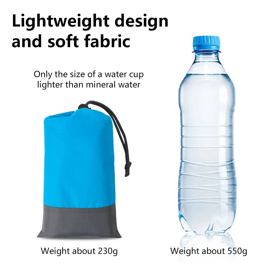 200*210cm Sandproof Beach Blanket Waterproof Beach Mat Portable Lightweight Picnic Blanket Camping Mat For Travel Hiking Sports Econic Blanks