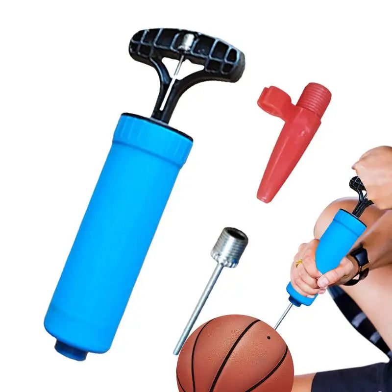 Air Pump Portable Sports Ball Hand Pump Manual Air Pump Fashionable Hand Air Pump with Needle for Volleyball  Soccer Basketball Quick Pick Grocers