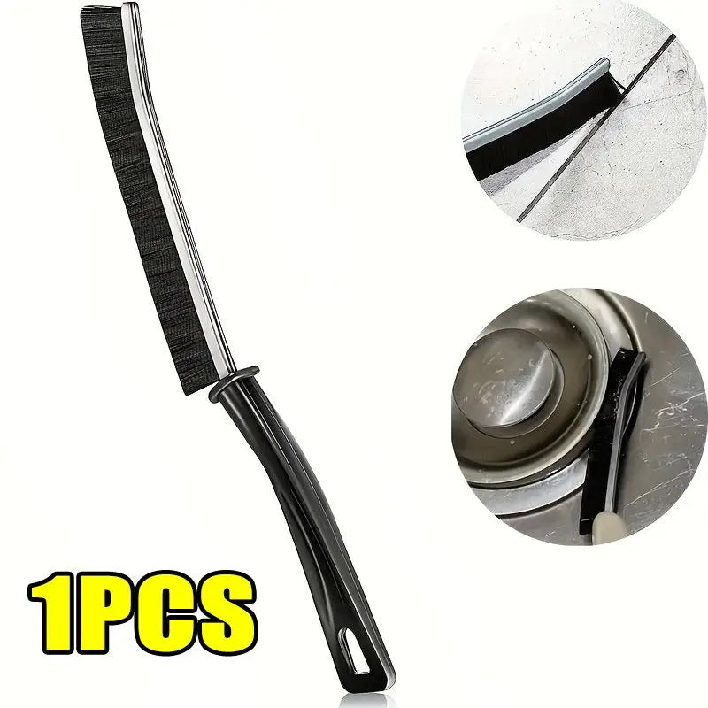 Hard Bristle Crevice Cleaning Brush – Perfect for Tile Joints, Window Tracks, and Seam Cleaning Econic Blanks