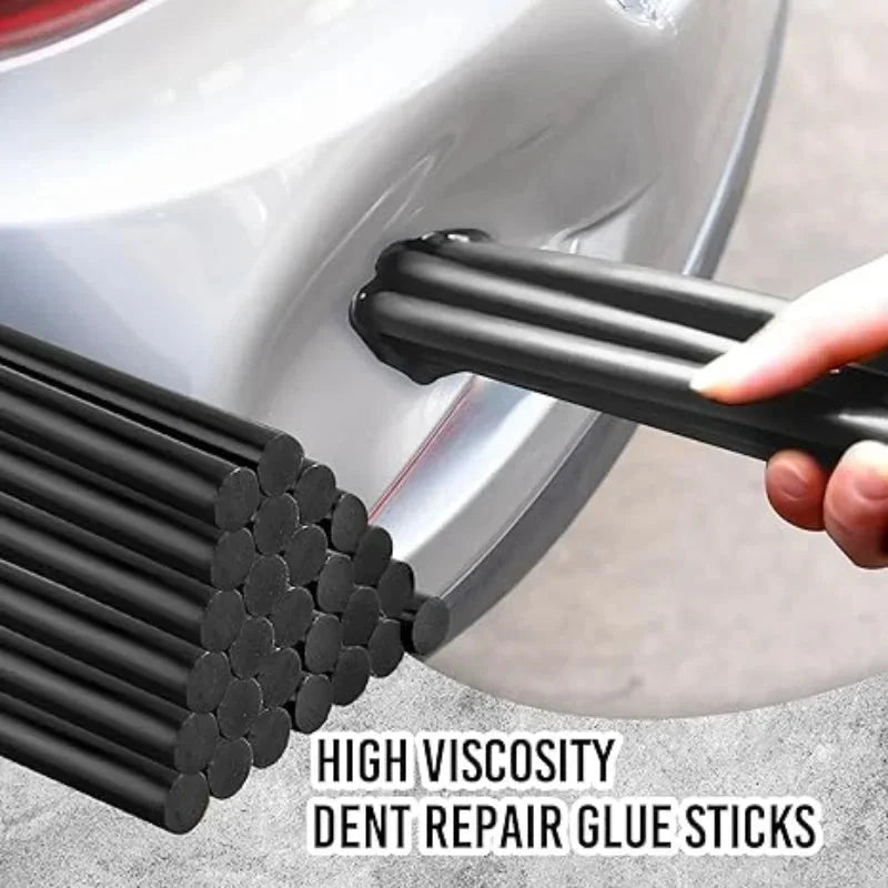Black Hot Glue Sticks Hot Melt Glue Sticks Dent Repair Tool EVA Colored Hot Melt Adhesive for Car DIY Art Craft General Repairs Econic Blanks