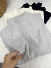 Women's Casual Vintage Knitted Long Sleeve Pullovers 2026 Autumn Winter Fashion Turtleneck Ladies Solid Sweater Woman clothing Quick Pick Grocers