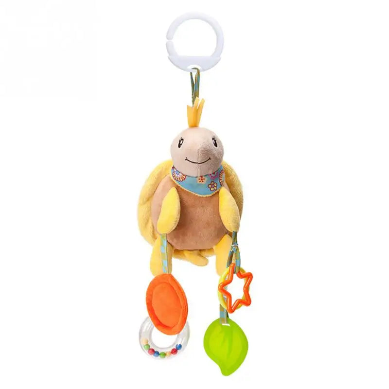 Soft Infant Crib Bed Stroller Mobile Hanging Rattle Baby Educational Toys Brain Developmental Hand Grip Cute Stuffed Animal Toys Purest Peak
