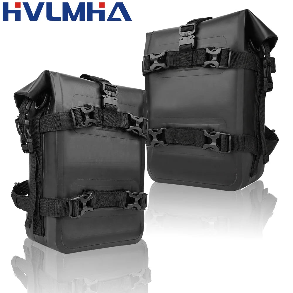 For BMW R1200GS R1250GS ADV For HONDA NC750X CB500X Motorcycle Frame Crash Bars Waterproof Bag Bumper Repair Tool Placement Bag Quick Pick Grocers