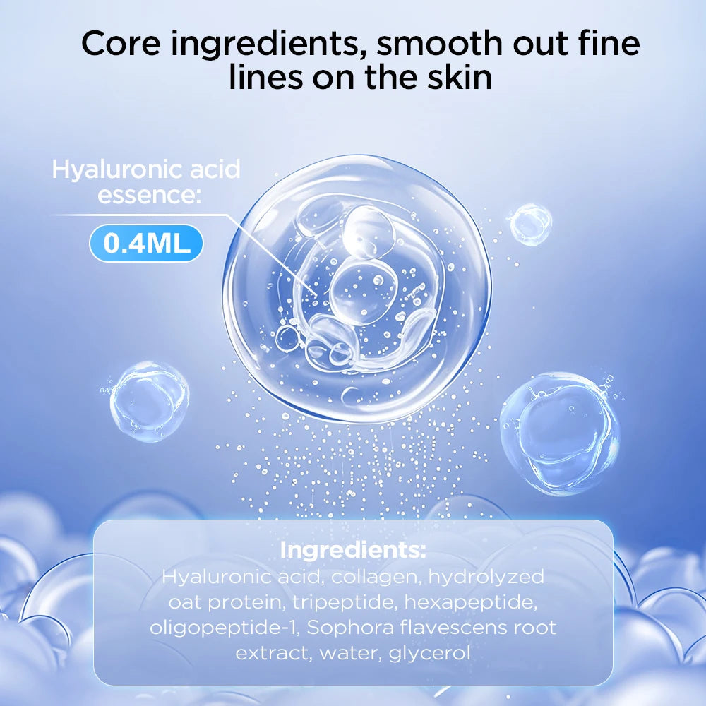 Microneedle Eye Patches Mask Korean Skin Care Hyaluronic Acid 1-10PCS for Anti Wrinkle Aging Dark Circle Eyes Mask Moisturizing Quick Pick Grocers