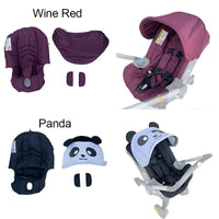 COLU KID® Stroller Accessories Seat Cushion Change Kits Sunshade For Doona FooFoo Car Seat Stroller Purest Peak