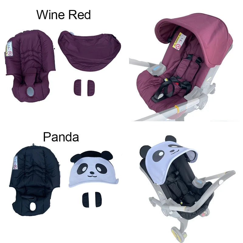 COLU KID® Stroller Accessories Seat Cushion Change Kits Sunshade For Doona FooFoo Car Seat Stroller Purest Peak