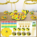 Little Bumblebee Multifunctional Board Game Puzzle Fishing Toys Interactive Educational Toys For Kids Christmas Gift Family Game Econic Blanks