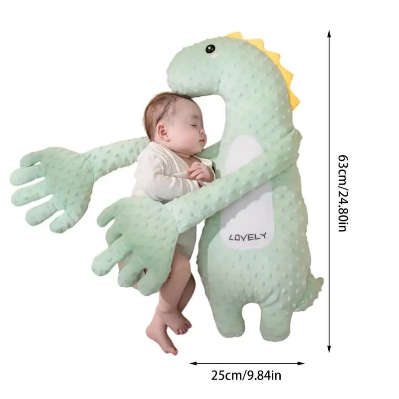 Baby Soothing Palm Automatic Palm Patting Stuffed Animal Sleep Soothers Adjustable Speed Remote Control Sleeping Buddy for Baby Purest Peak