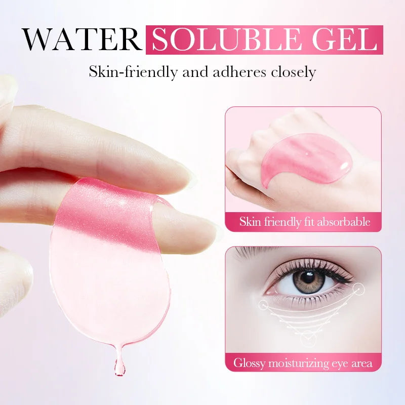 80pcs BIOAQUA Nicotinamide Collagen Eye Mask Anti Dark Circles Whitening Anti-Wrinkles Moisturizing Anti-Aging Eye Patches Quick Pick Grocers