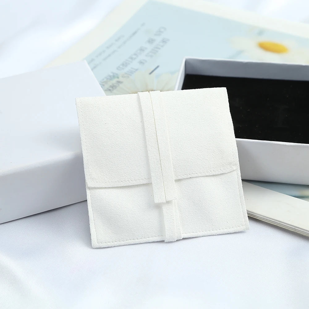 5pcs Velvet Jewelry Gift Bags Microfiber Jewellry Rings Earrings Necklace Organizer Packaging Pouch Wedding Favors Candy Bag Purest Peak