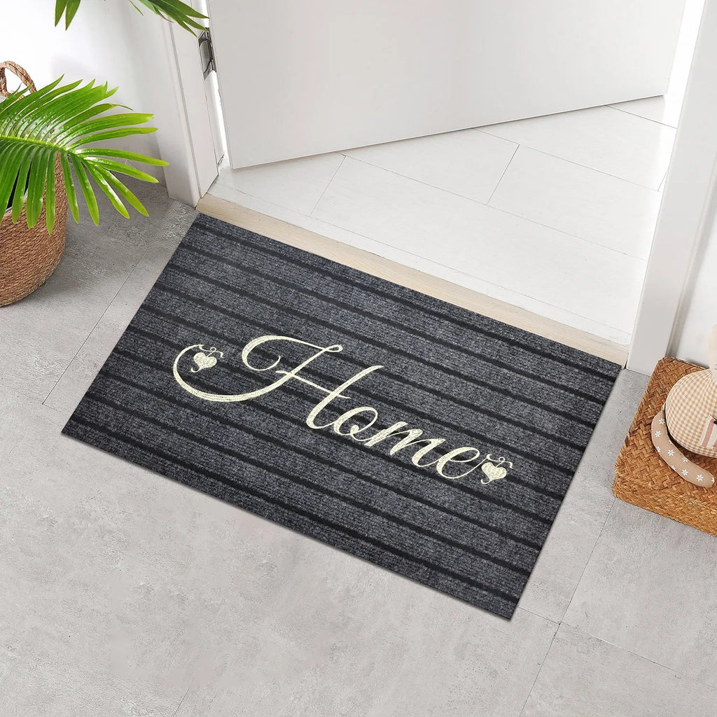 Seven-stripe high-quality doors, door-rubbing feet, scraping mud, floor mats, kitchen mats, water-absorbing, non-slip carpet Quick Pick Grocers