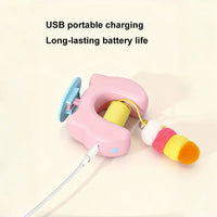 New Type Of Electric Cat Toy with 2 Ropes Smart Hanging Door Auto Swing Feather Toy A Self-entertainment And Cat-teasing Wonder Quick Pick Grocers