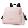 Soboba 2023 New Diaper Bags for Mother Waterproof Large Capacity Solid Polyester Diaper Backpacks Travel Bag for Newborn Baby Purest Peak
