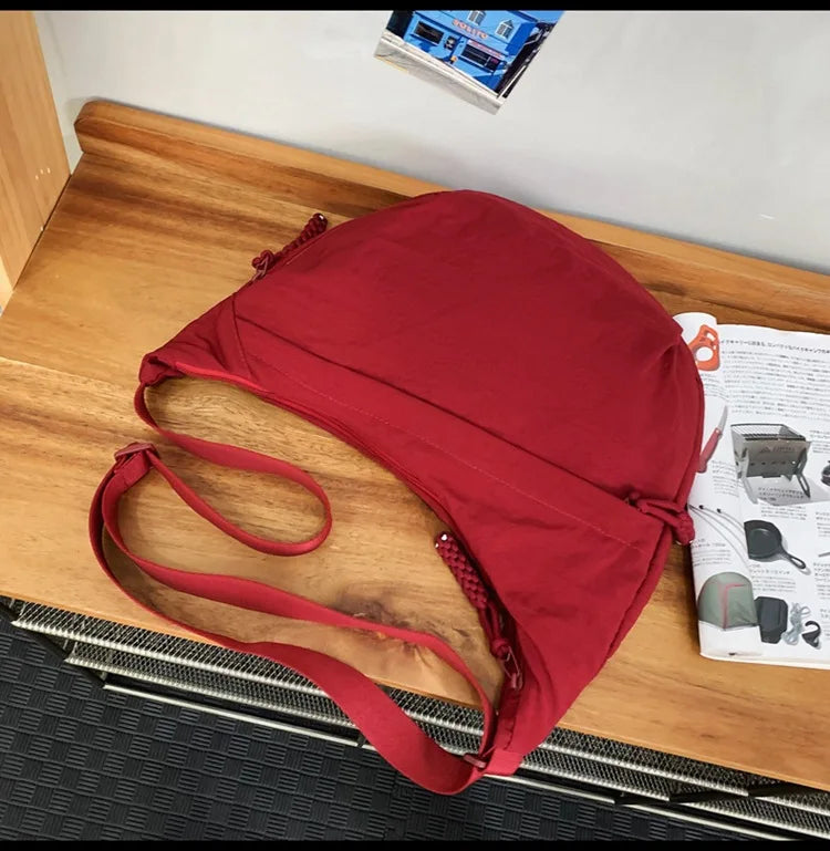 Nylon Shoulder Bag New High Capacity Women's Crossbody Messenger Bag Leisure Versatile purses and handbags Totes Hobos Bag Quick Pick Grocers