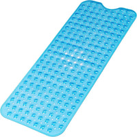 1pc Cartoon Extra Long Bathtub Mat 40x100cm Non Slip Bath Mat for Bathroom Tubs Shower Mats with Suction Cups & Drain Holes Quick Pick Grocers