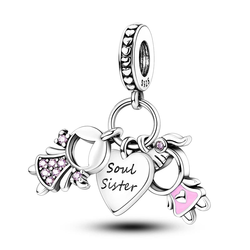 Hot Sale 925 Silver Charms Beads Fit Original Pan Bracelet Making For Woman Jewelry Fashion Pendant Econic Blanks